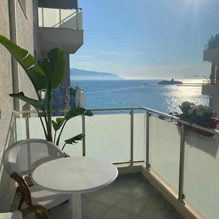 Luxury Seaview Flat Free Parking Apartman Vlora